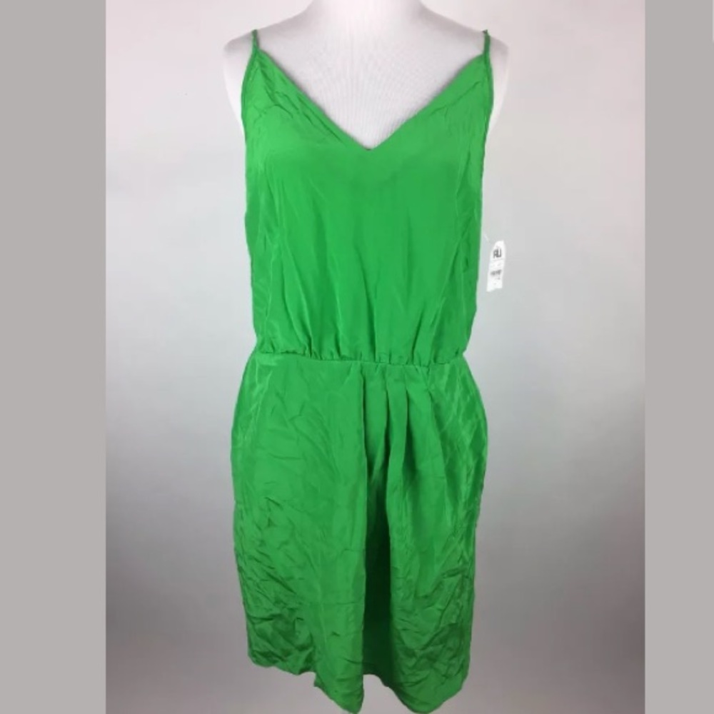 Amanda Uprichard Silk Maddison Grass dress